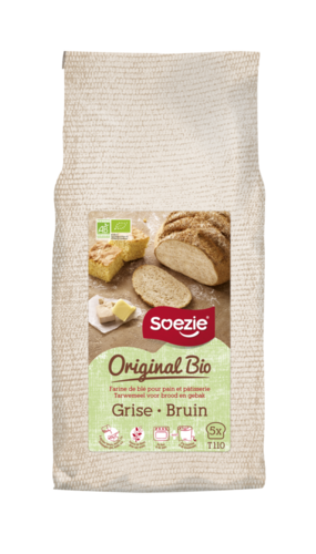 Farine grise T110 BIO pour pain 2.5kg