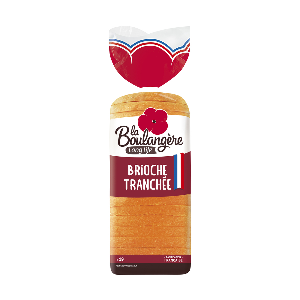 Brioche Tranchée 500g La Boulangère Long life