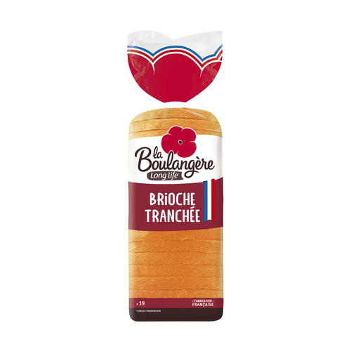 Brioche Tranchée 500g La Boulangère Long life