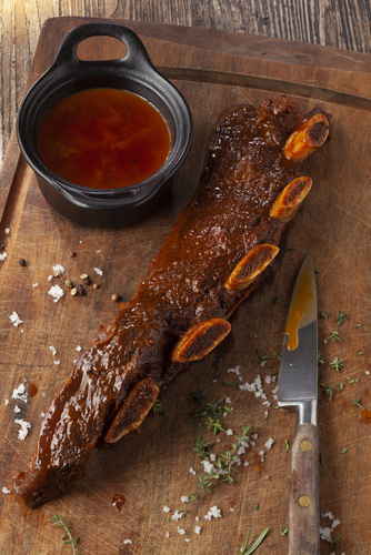 RIBS DE BOEUF CUIT SAVEUR BARBECUE 450/650g SOUS VIDE