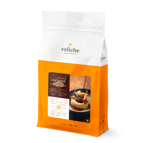 314618 - Choc blc caram 31% sac 5KGx2 Veliche               