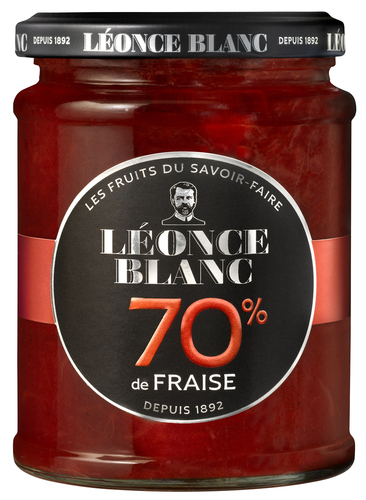 REF 265741 CONFITURE ALLEGEE FRAISE 70% 320G x6