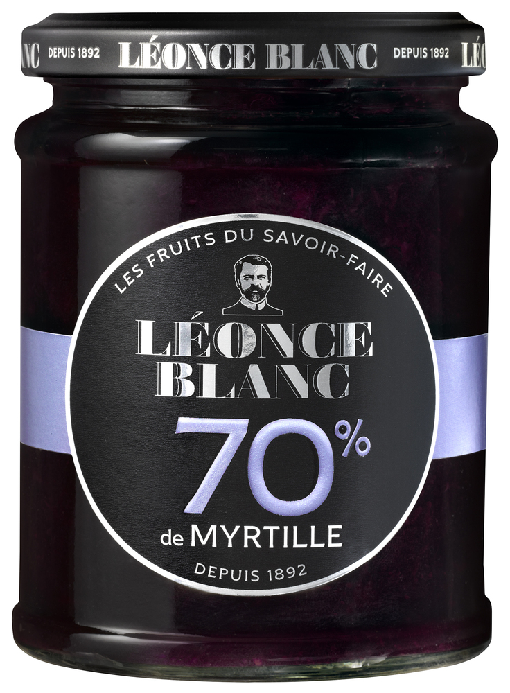 REF 265687 CONFITURE ALLEGEE MYRTILLE 70% 320G x6 