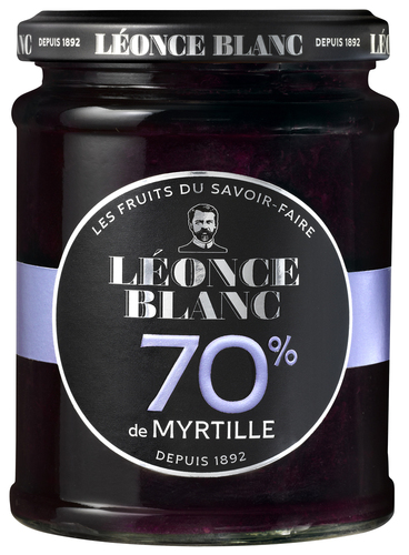 REF 265687 CONFITURE ALLEGEE MYRTILLE 70% 320G x6 