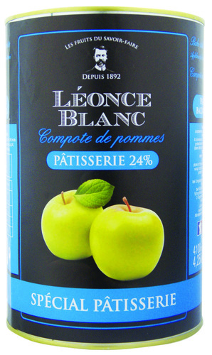 REF 43508 COMPOTE POMME 24% 5/1 4.25KG x3 