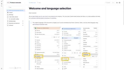 Documentation ML