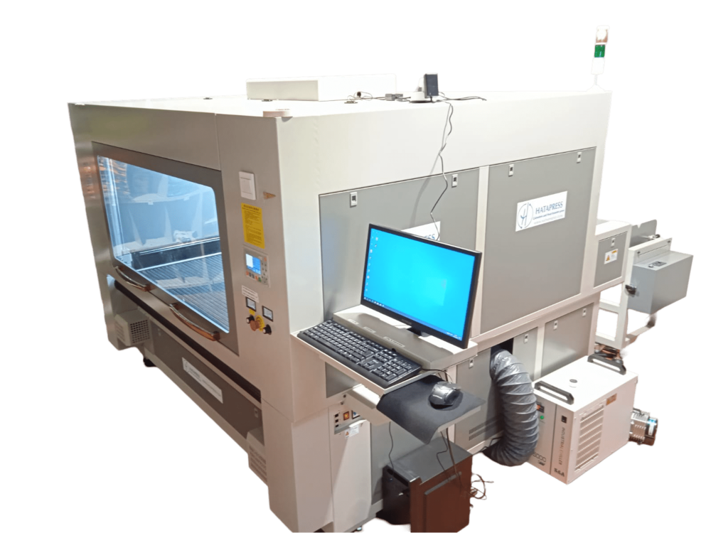 HT 180/CO₂ textile laser cutting machine
