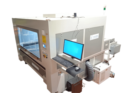 HT 180/CO₂ textile laser cutting machine