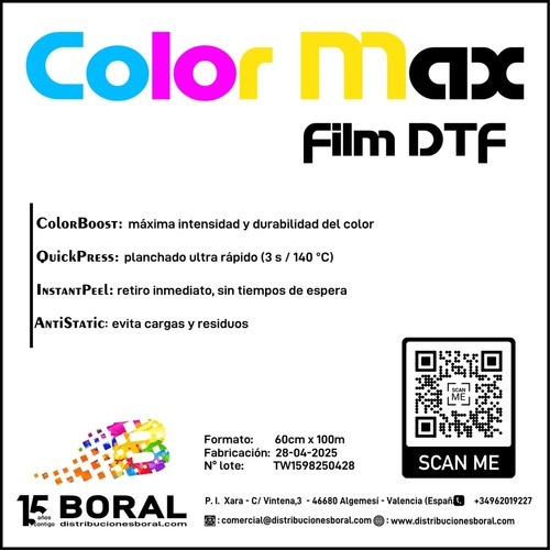 FILM DTF COLORMAX