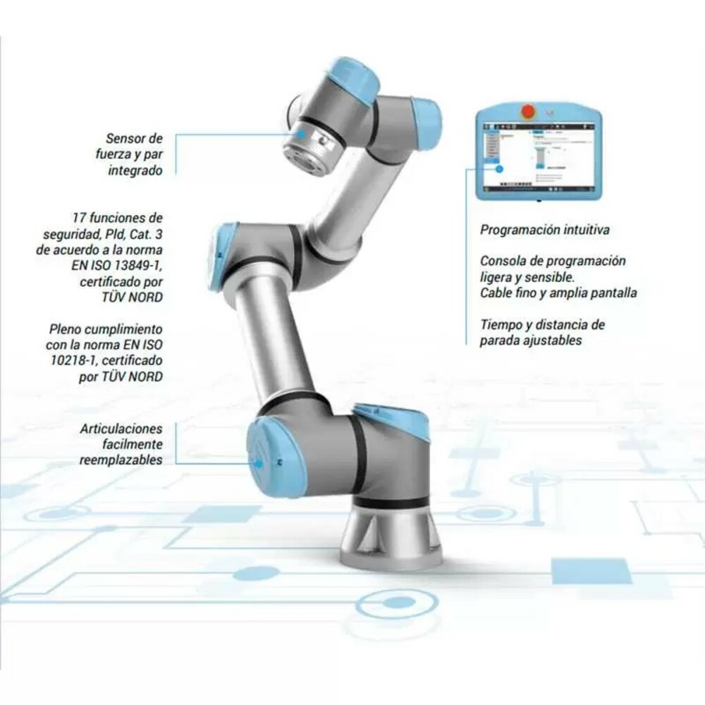 ROBOT COLABORATIVO (COBOT) ALIMENTACION AUTOMATICA EQUIPOS
