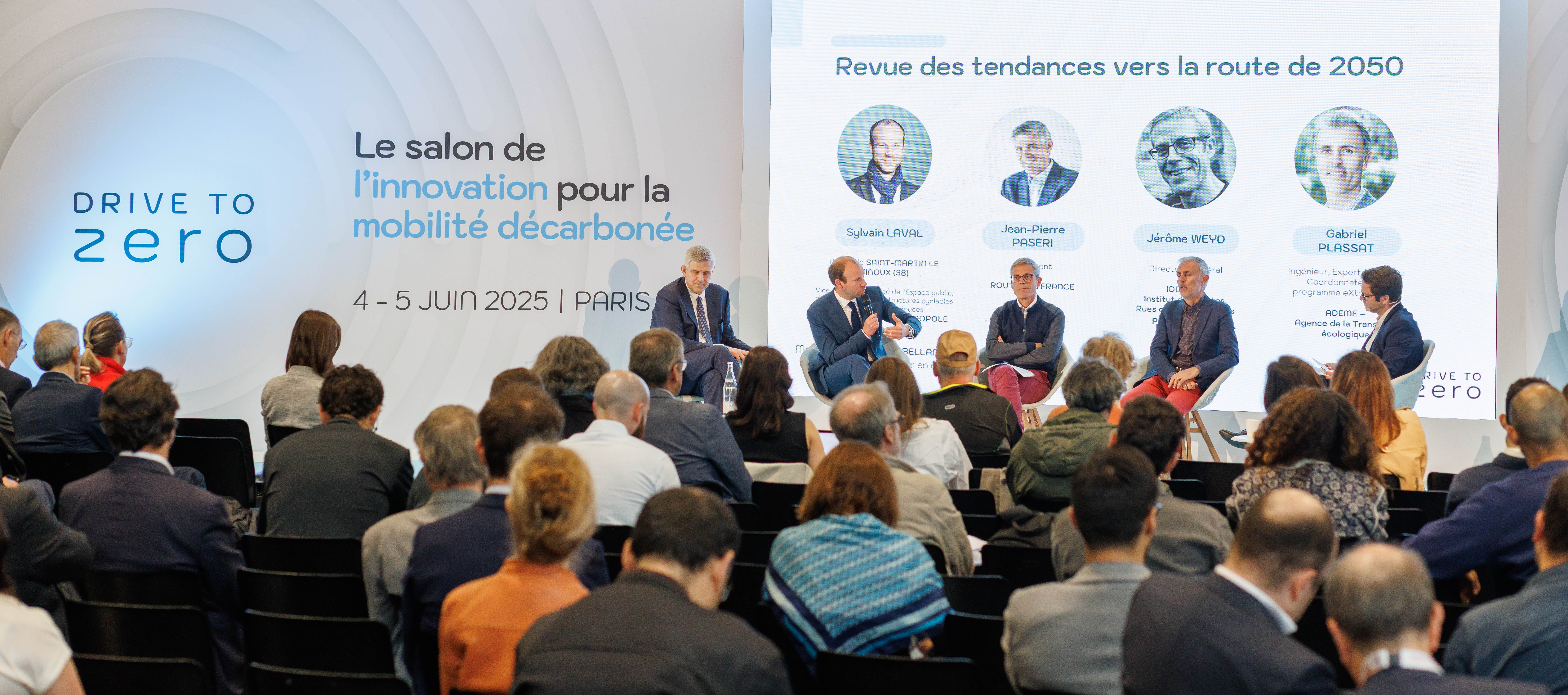Pitch et intervenants de plénière Drive to Zero