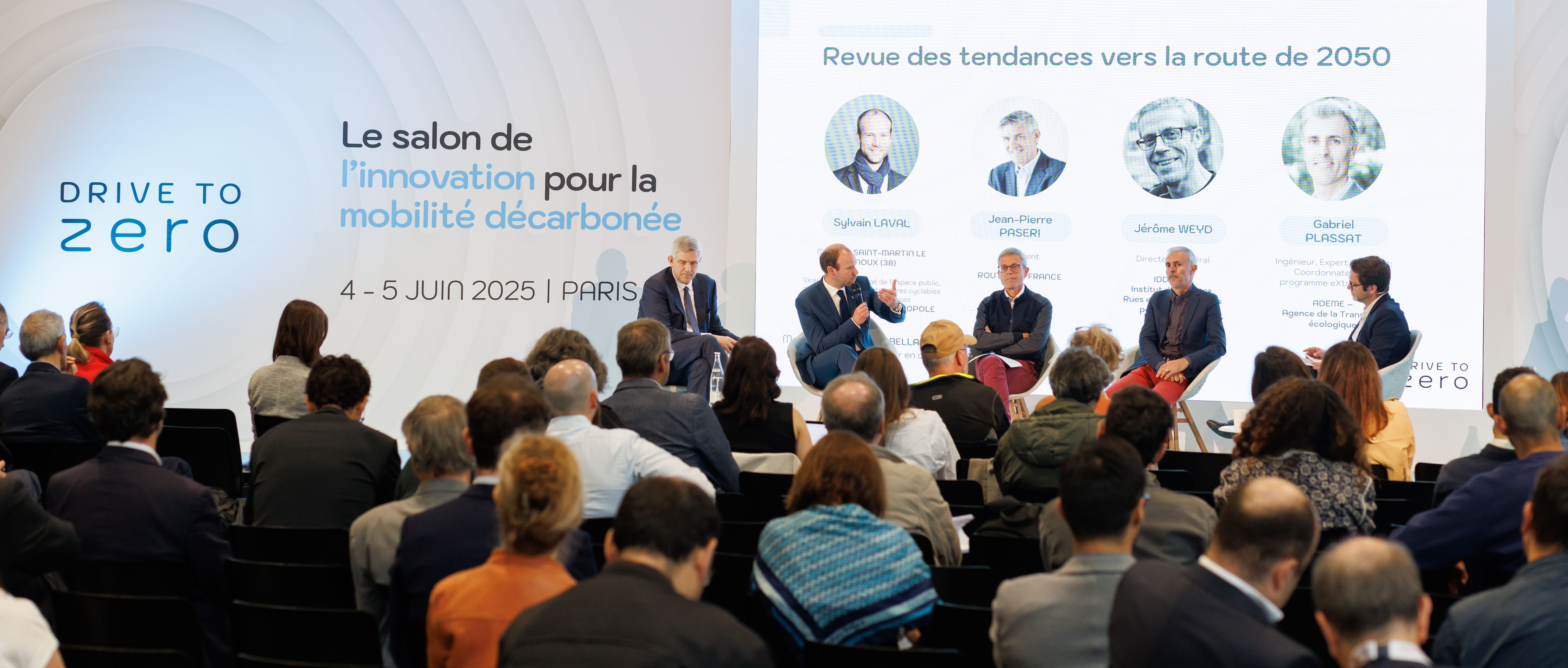 Pitch et intervenants de plénière Drive to Zero