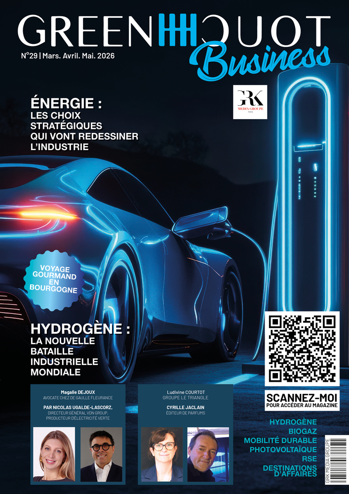 Magazine Green touch Business n°29  ( actuellement présent sur 10 salons et plateformes digitales)