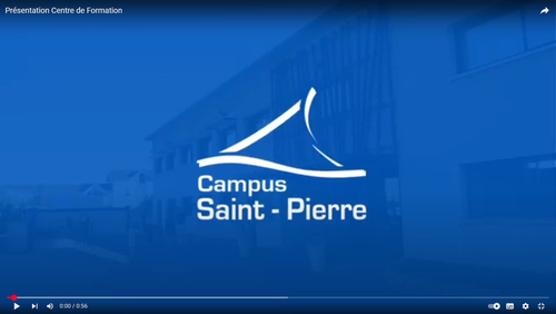Vidéo de présentation du Centre de formation Saint-Pierre