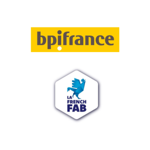 Logo BPI France et La French lab