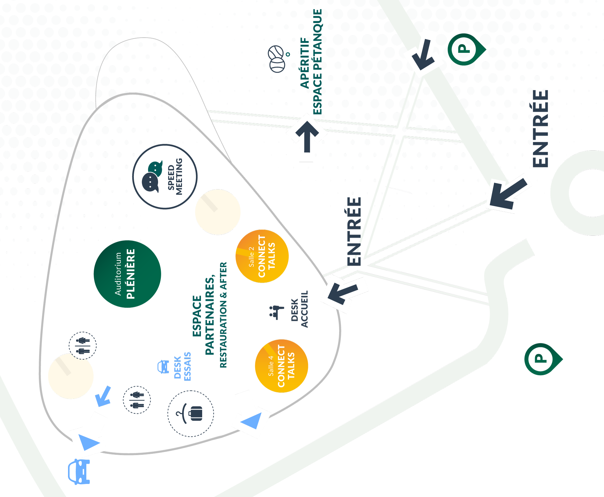 Plan des lieux (TheCamp)