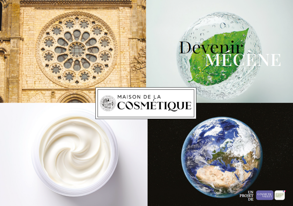 Plaquette Mécénat - Maison de la Cosmétique