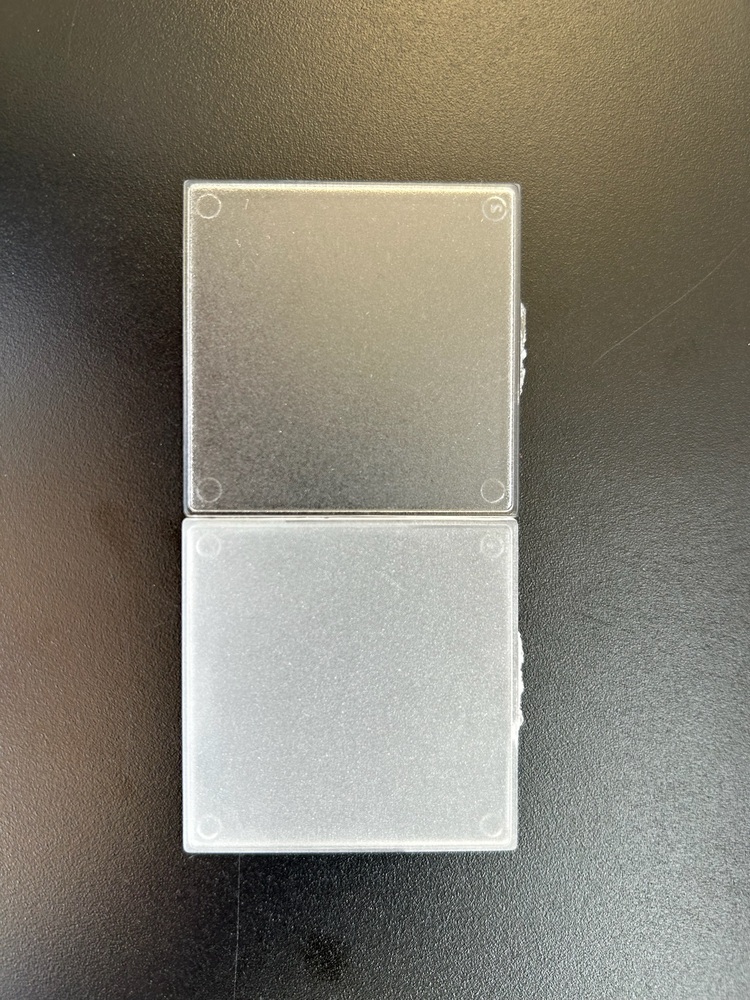 Sandblasted PMMA plate Helioplate SB6