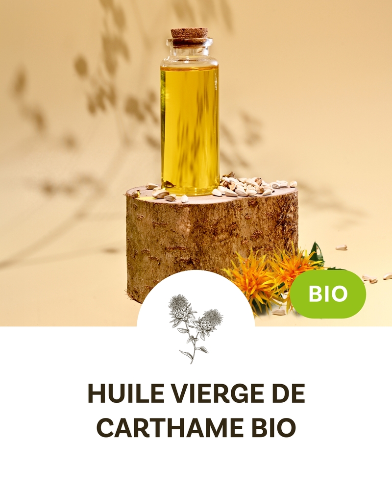 Organic Virgin Safflower Oil (INCI: Carthamus Tinctorius Seed Oil)