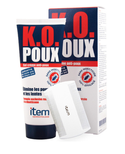 Item Dermatologie KO Poux Gel Crème