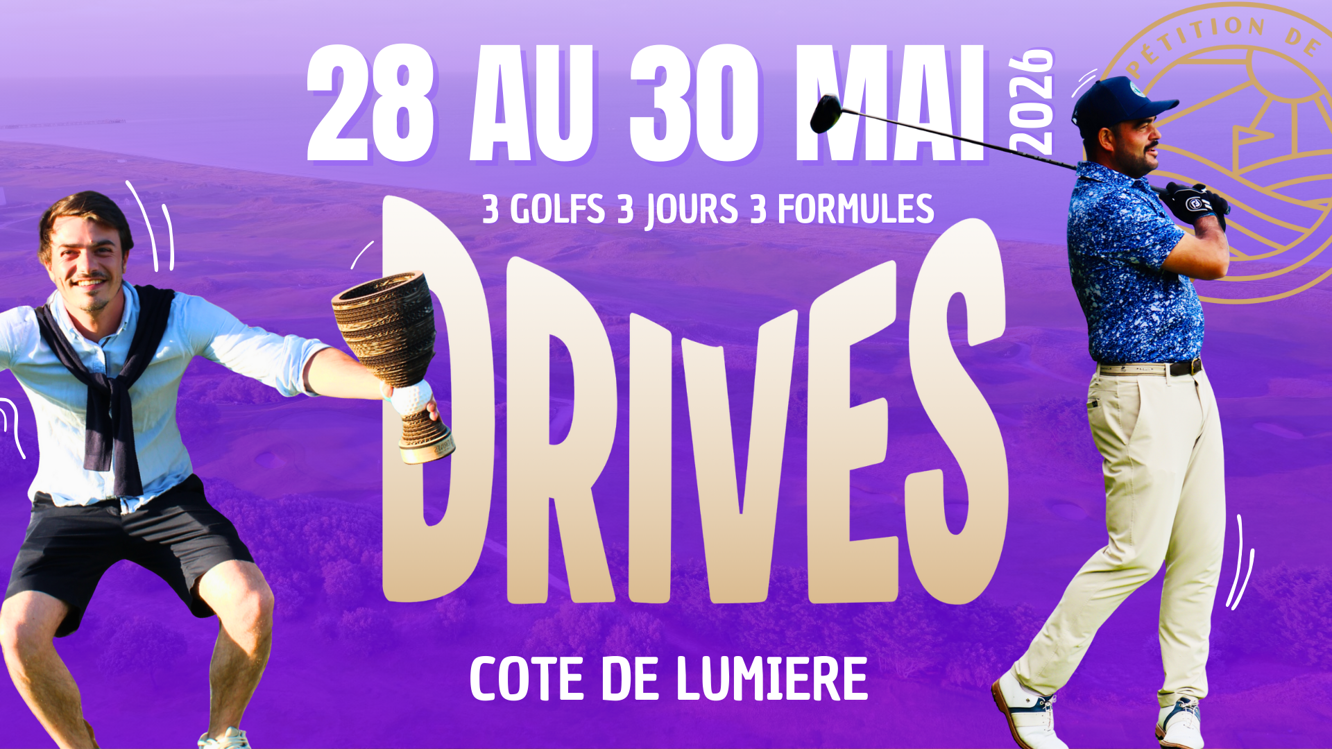 Affiche drives côte de lumière édition 2025