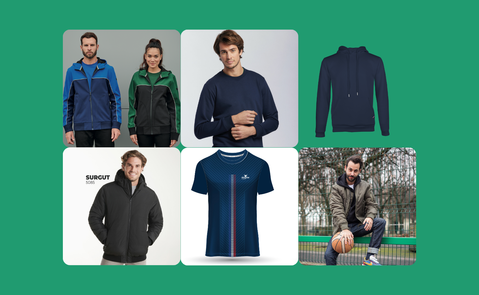 SÉLECTION DE TEXTILE PROMOTIONNEL
