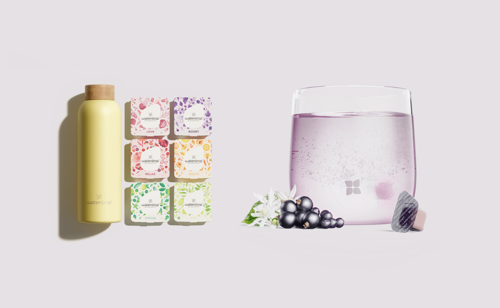 WATERDROP PRÉSENTE LES MICRODRINKS ET SES GOURDES PERSONNALISABLES