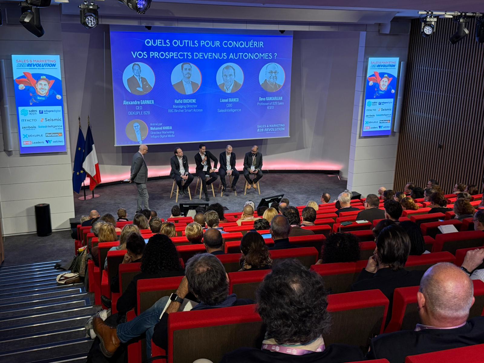 Keynote, Tables Rondes et Masterclasses dédiées aux directions  ​ Marketing et Vente