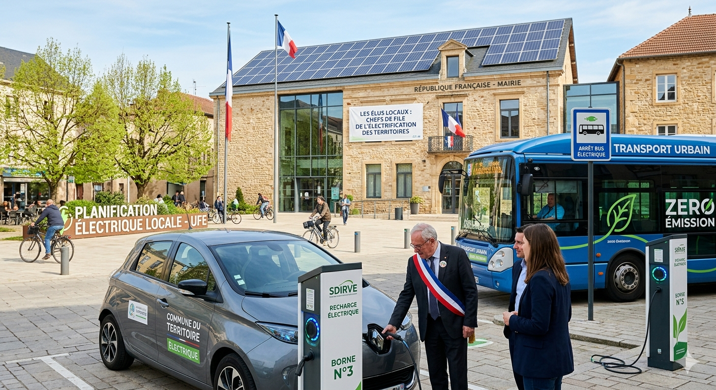 Les élus locaux peuvent être les chefs de file de l’électrification des territoires