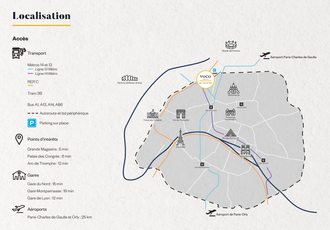 localisation de l'événement
