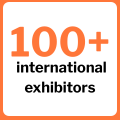 international  exhibitors