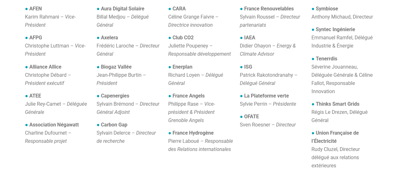 Membres du comité éditorial