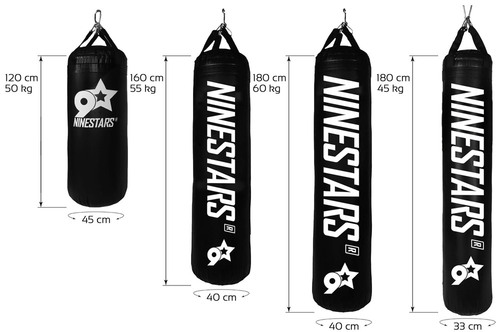 Sac de frappe PRO M. Renforcé, 100% Personnalisable | NineStars®