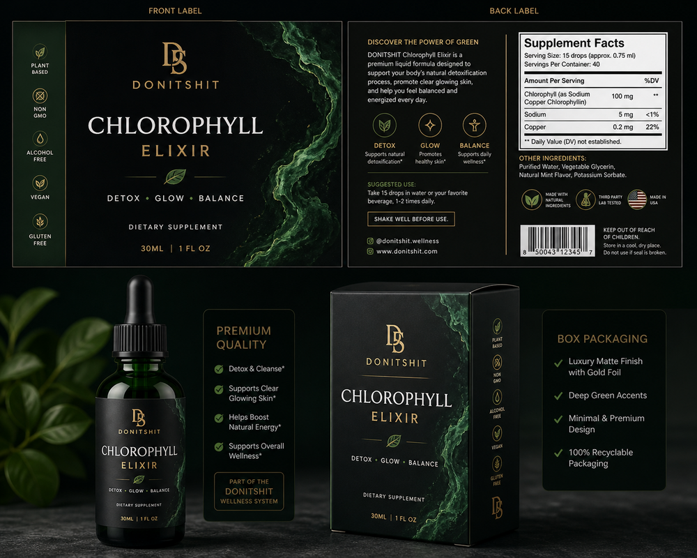 DONiTSH!T CHLOROPHYL DROPS