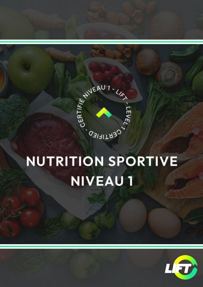 Nutrition Sportive Niveau 1