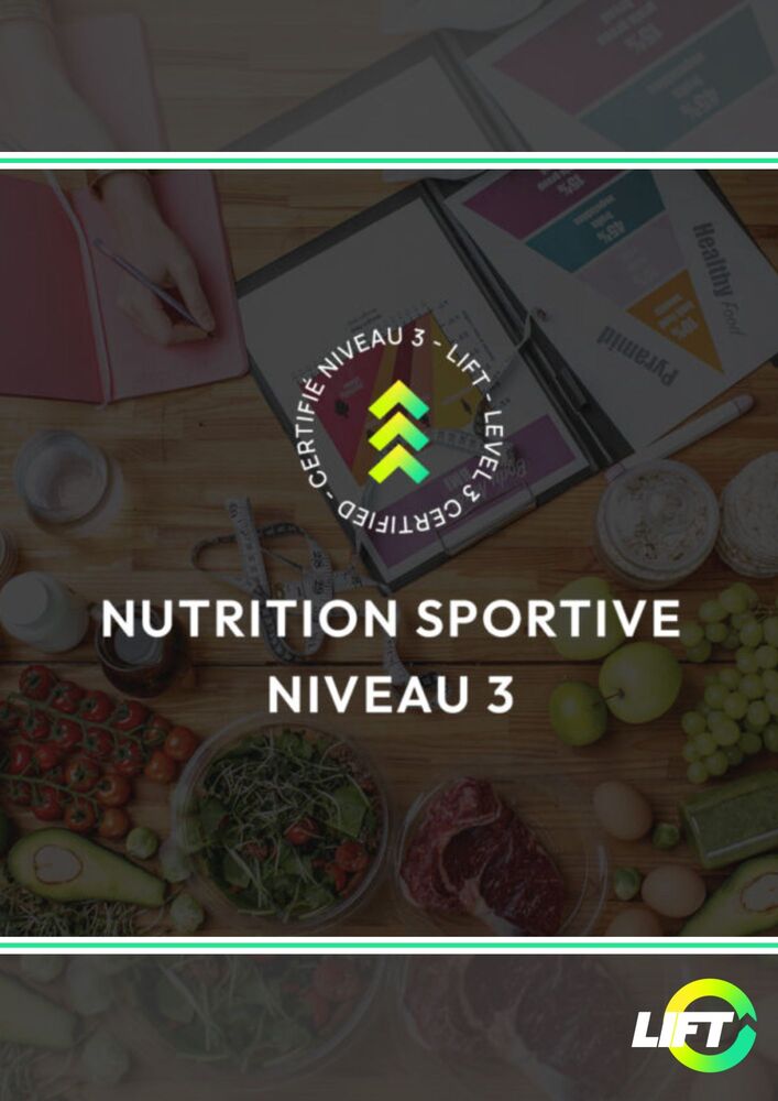 Nutrition Sportive Niveau 3