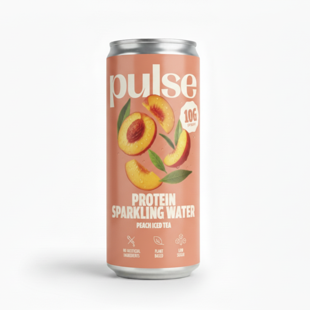 Pulse Protein Eau Pétillante Protéinée Pêche