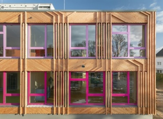 Referenzprojekt | Holzmodulbau mal anders - Erweiterung der Langenbergschule