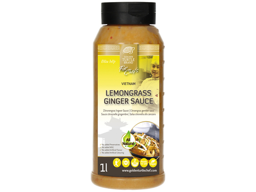 Sauce citronnelle gingembre Golden Turtle Chefs