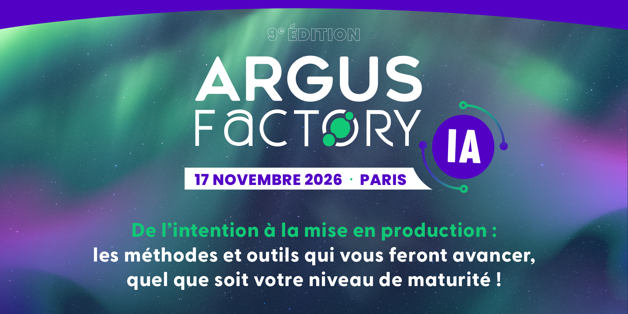 Congrès Argus Factory IA