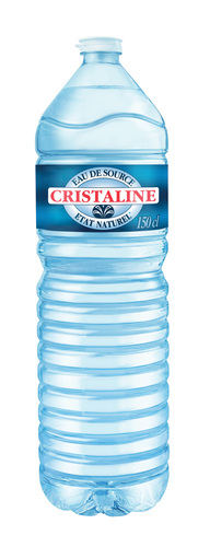 69333 - Eau de source en bouteille 1,5 L CRISTALINE