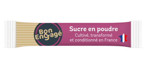 295986 - Sucre en poudre en bûchette 4 g BON & ENGAGE