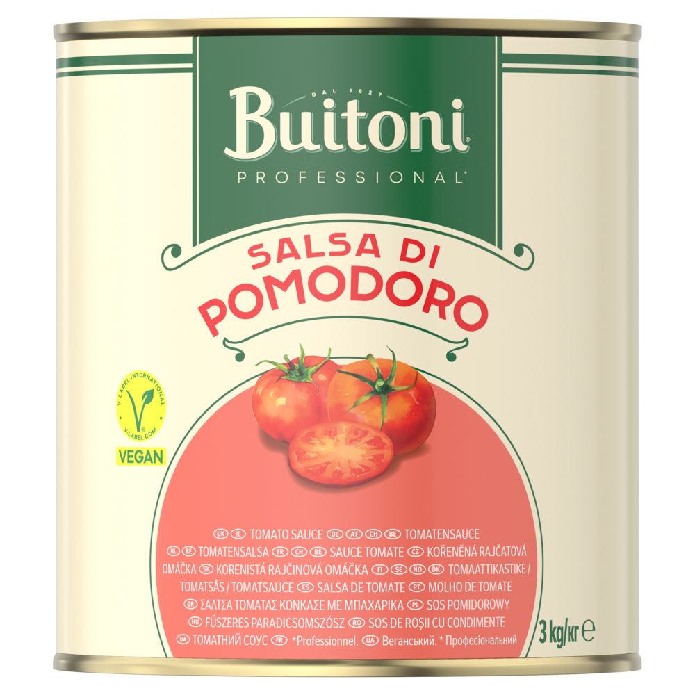 314582 BUITONI® Sauce Tomate - Salsa di Pomodoro - Boîte de 3 kg