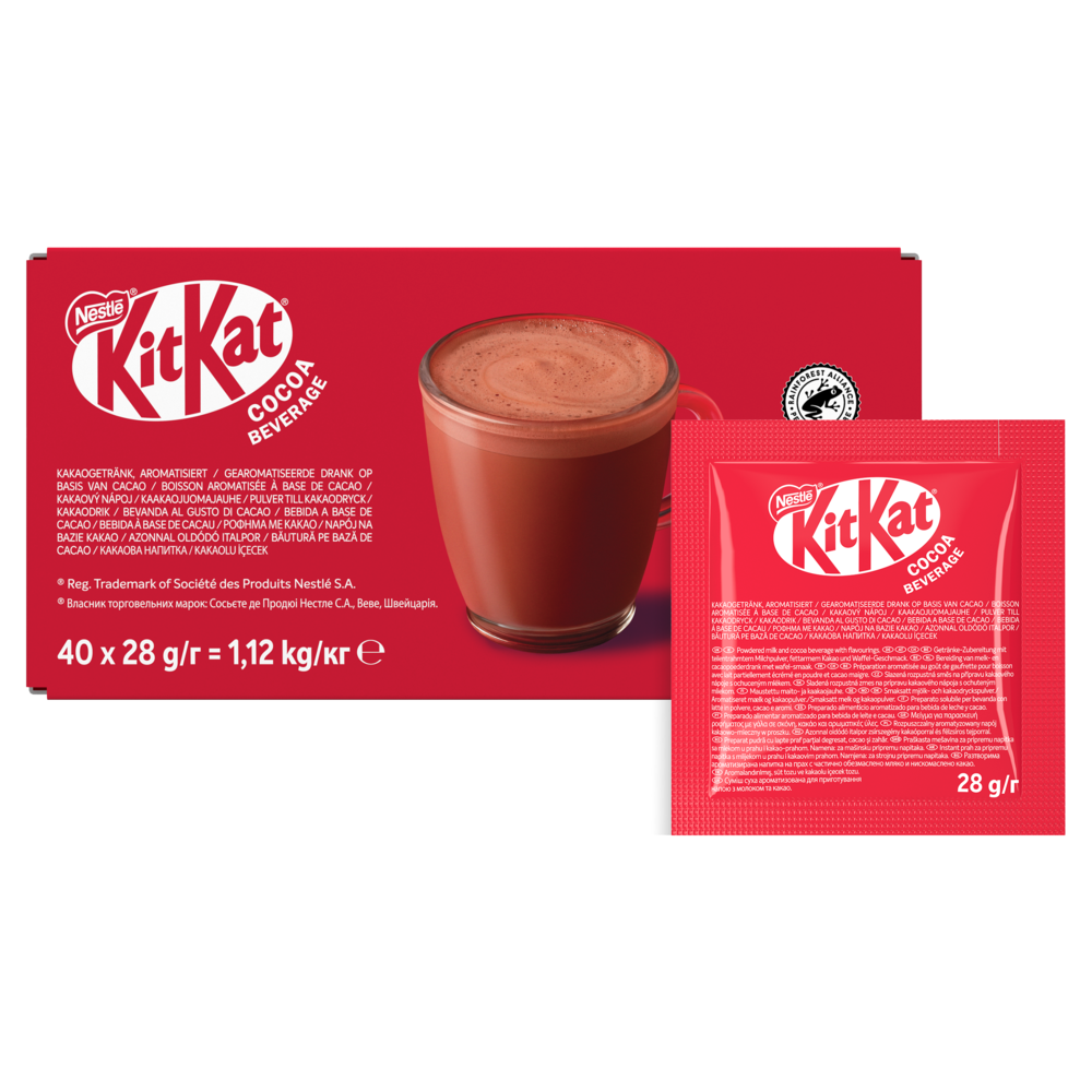 326342 KITKAT Cacao – Carton de 40 Sachets Individuels de 28g 