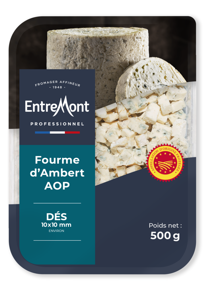 Dés de fourme d'ambert 500 gr - réf 298935