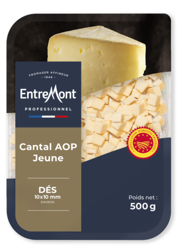 Dés de cantal 500 gr - réf 298633