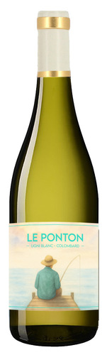 203464 - Côte de Gascogne IGP Ugni Colombard vin blanc en bouteille 75 cl LE PONTON