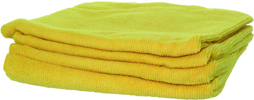 34148 - Lavette microfibre jaune en boîte de 5 NICOLS