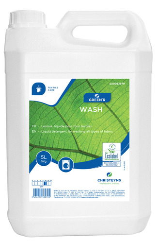 297007 - Lessive liquide tous textile ECOCERT en bidon 5 L GREEN'R