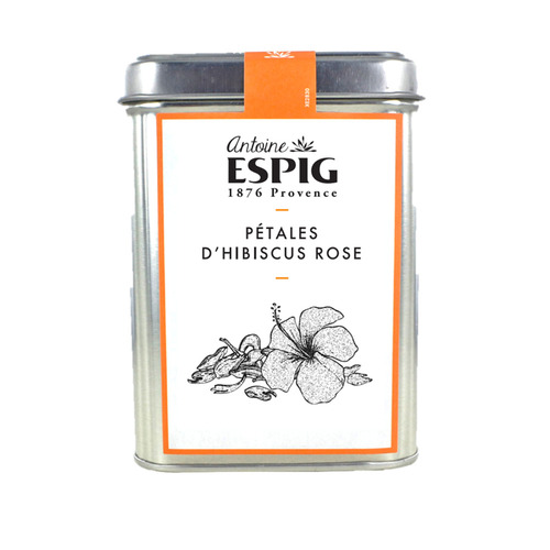 318280 - Pétale d'hibiscus rose en boîte 70 g ESPIG